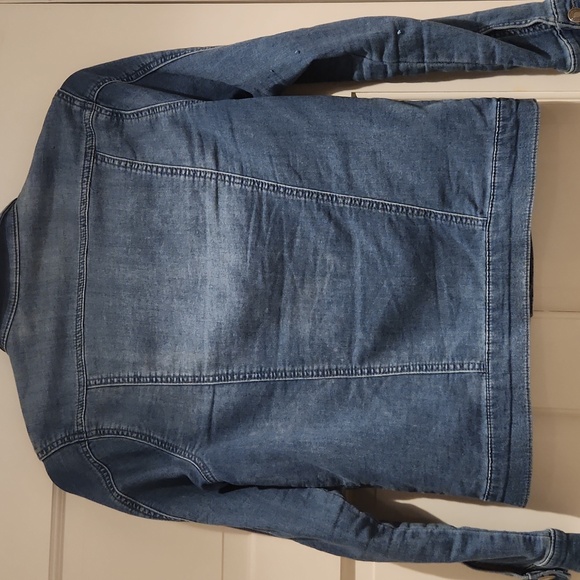 Buffalo David Bitton Women's Blue Denim Jacket M - Picture 5 of 8